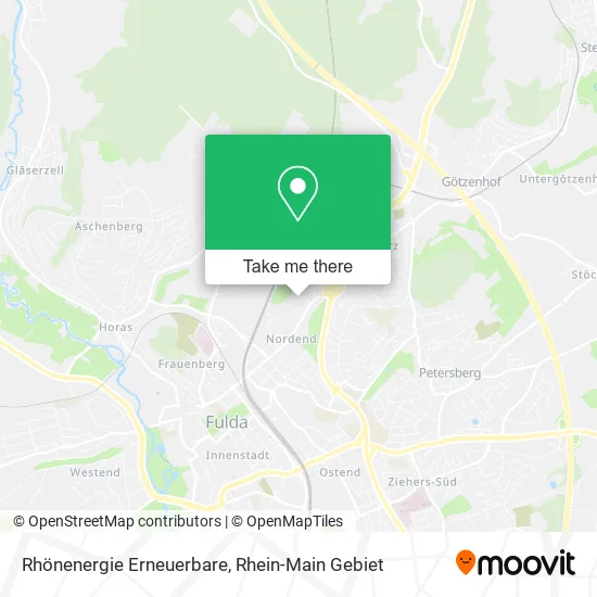 Карта Rhönenergie Erneuerbare