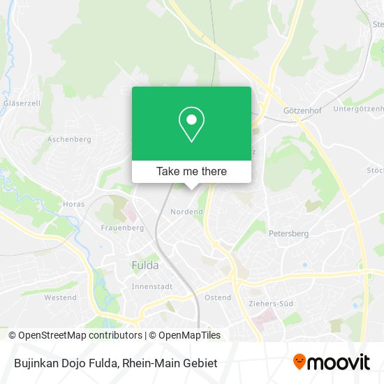 Карта Bujinkan Dojo Fulda