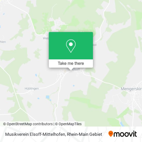 Musikverein Elsoff-Mittelhofen map