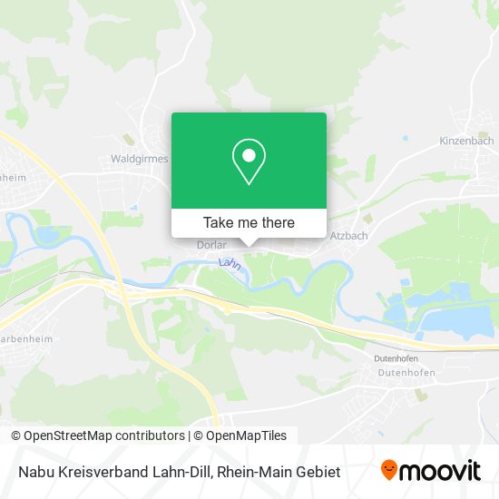 Nabu Kreisverband Lahn-Dill map