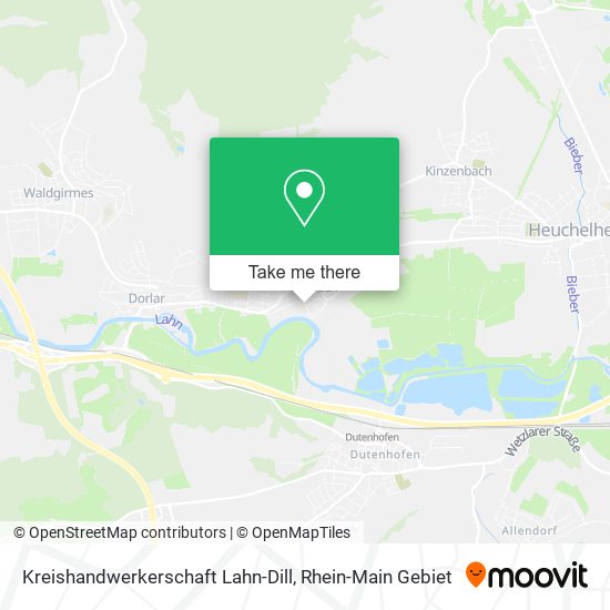 Kreishandwerkerschaft Lahn-Dill map