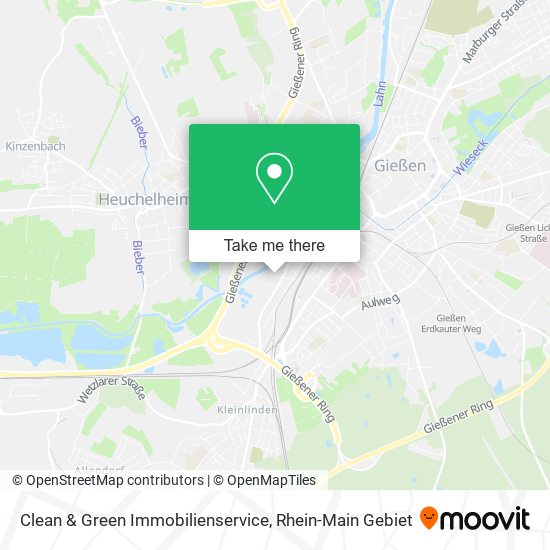 Clean & Green Immobilienservice map