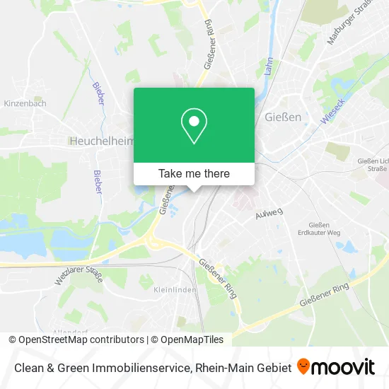 Карта Clean & Green Immobilienservice