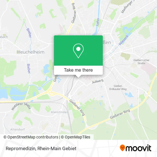 Карта Repromedizin