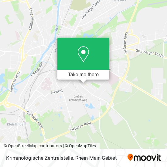 Kriminologische Zentralstelle map