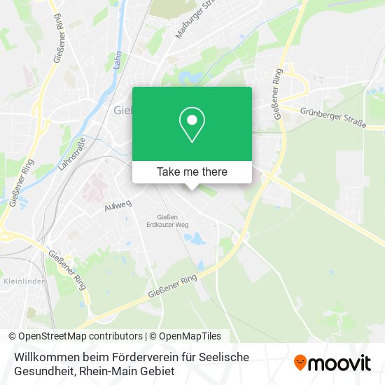 Willkommen beim Förderverein für Seelische Gesundheit map