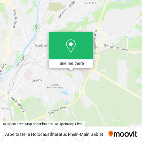 Карта Arbeitsstelle Holocaustliteratur