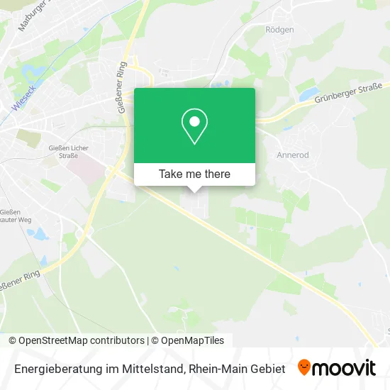 Карта Energieberatung im Mittelstand