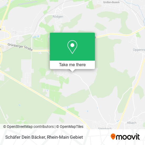 Schäfer Dein Bäcker map