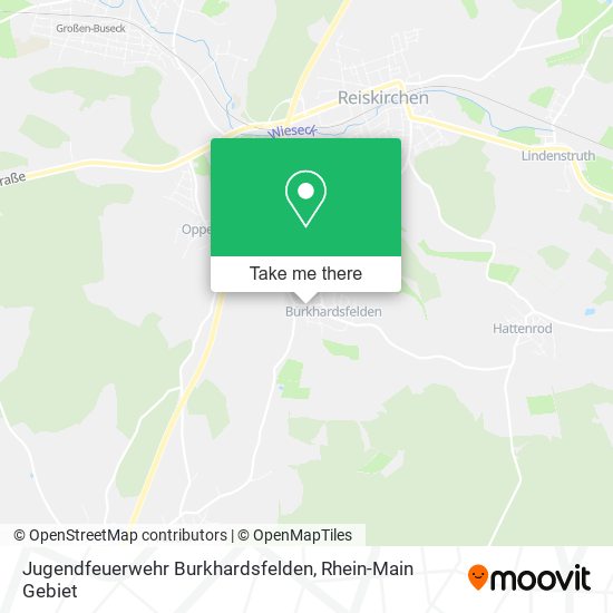 Jugendfeuerwehr Burkhardsfelden map