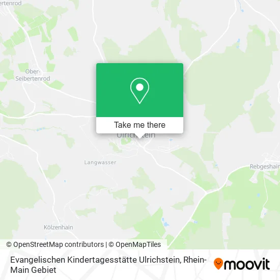 Карта Evangelischen Kindertagesstätte Ulrichstein