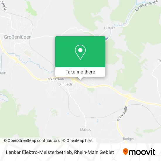 Карта Lenker Elektro-Meisterbetrieb