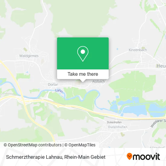Карта Schmerztherapie Lahnau