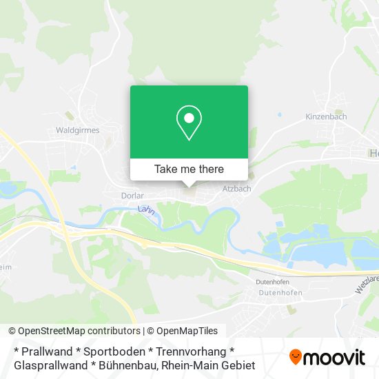 * Prallwand * Sportboden * Trennvorhang * Glasprallwand * Bühnenbau map
