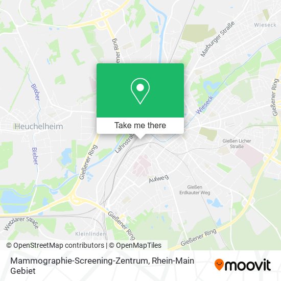 Mammographie-Screening-Zentrum map