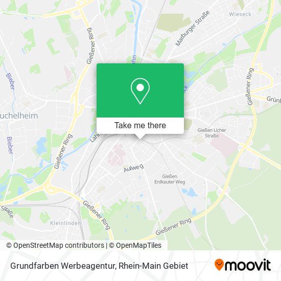 Grundfarben Werbeagentur map