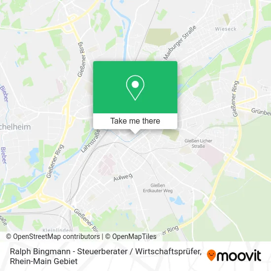 Ralph Bingmann - Steuerberater / Wirtschaftsprüfer map