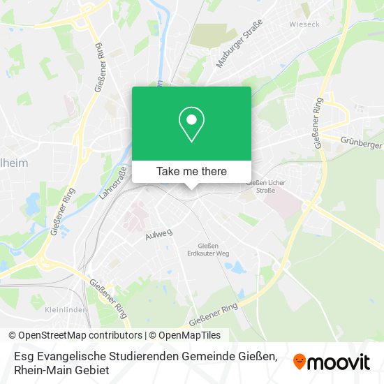 Esg Evangelische Studierenden Gemeinde Gießen map