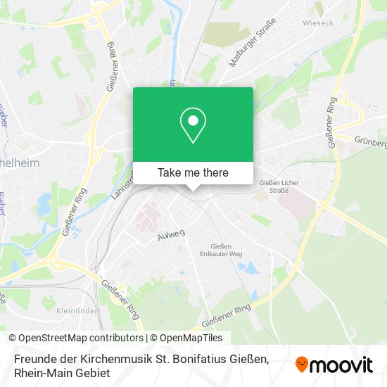 Freunde der Kirchenmusik St. Bonifatius Gießen map