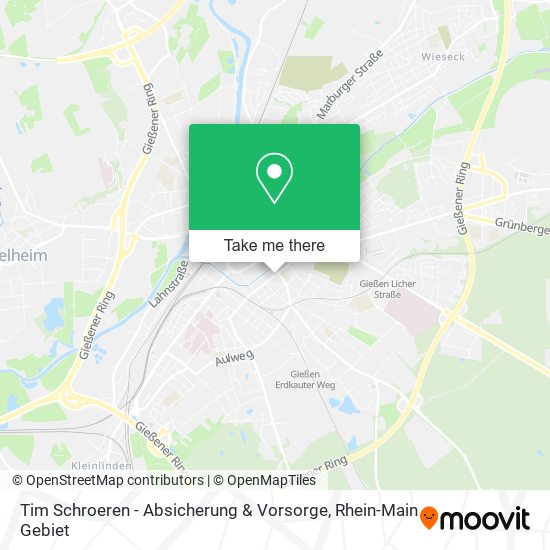 Tim Schroeren - Absicherung & Vorsorge map