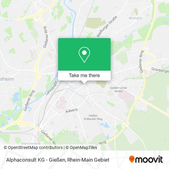 Alphaconsult KG - Gießen map