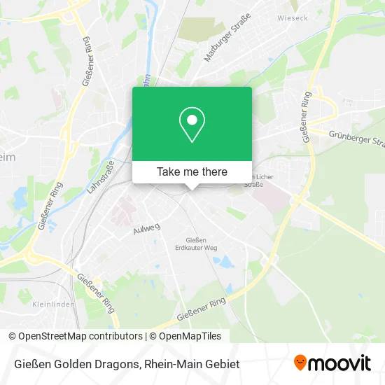 Карта Gießen Golden Dragons