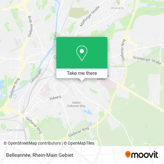 Карта Belleannée