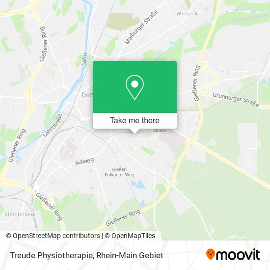 Treude Physiotherapie map