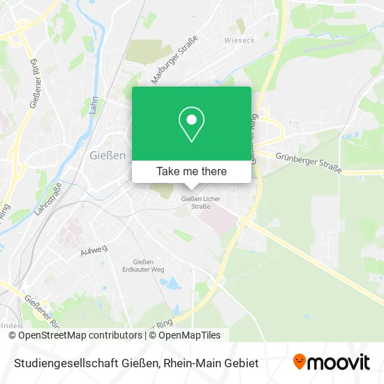 Карта Studiengesellschaft Gießen
