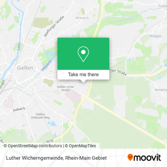 Карта Luther Wicherngemeinde