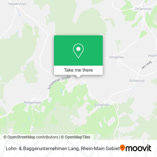 Карта Lohn- & Baggerunternehmen Lang