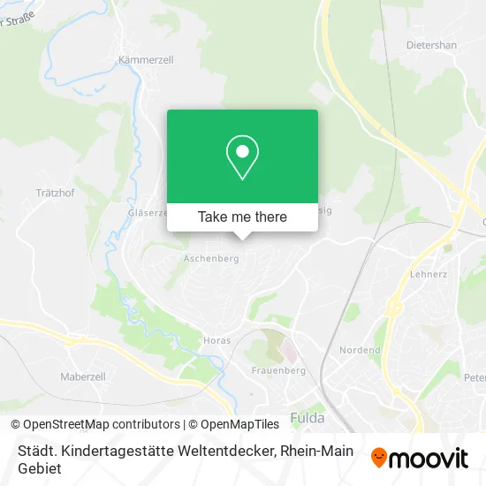 Карта Städt. Kindertagestätte Weltentdecker