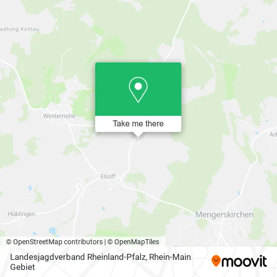 Карта Landesjagdverband Rheinland-Pfalz