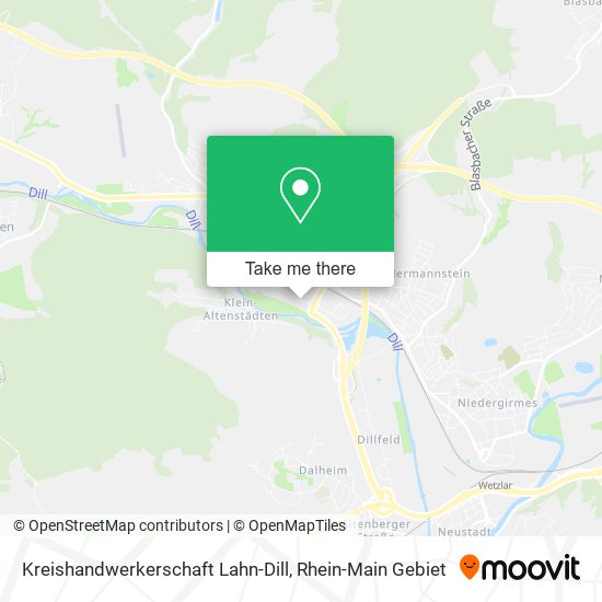 Kreishandwerkerschaft Lahn-Dill map