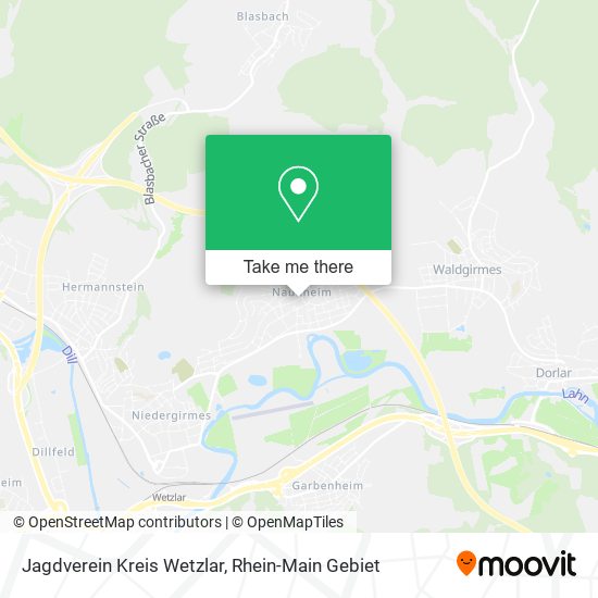 Jagdverein Kreis Wetzlar map