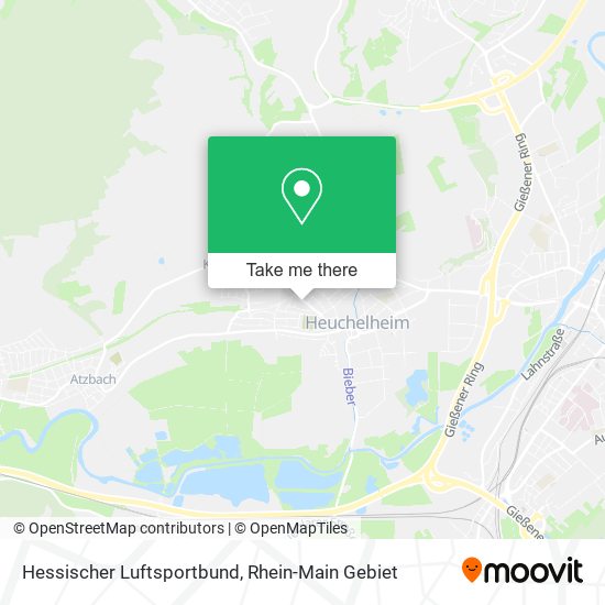 Hessischer Luftsportbund map