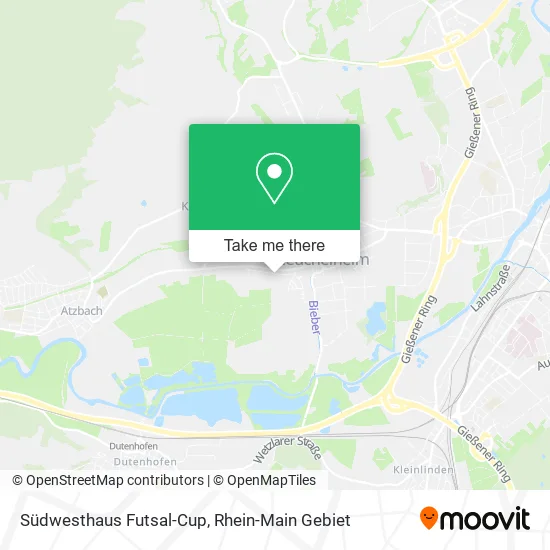 Карта Südwesthaus Futsal-Cup