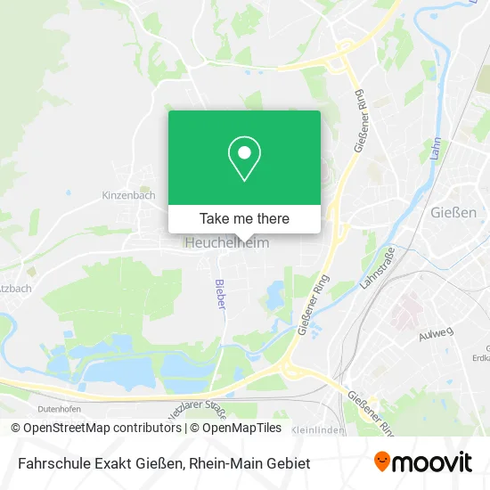 Карта Fahrschule Exakt Gießen