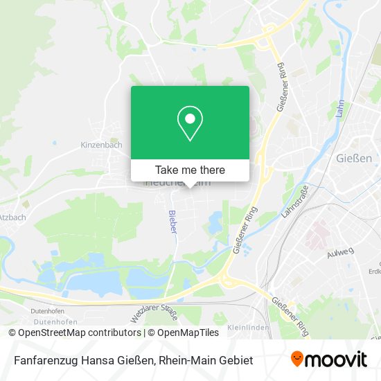 Fanfarenzug Hansa Gießen map