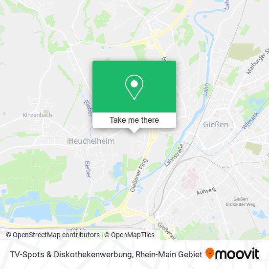 TV-Spots & Diskothekenwerbung map