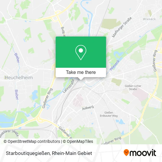 Карта Starboutiquegießen