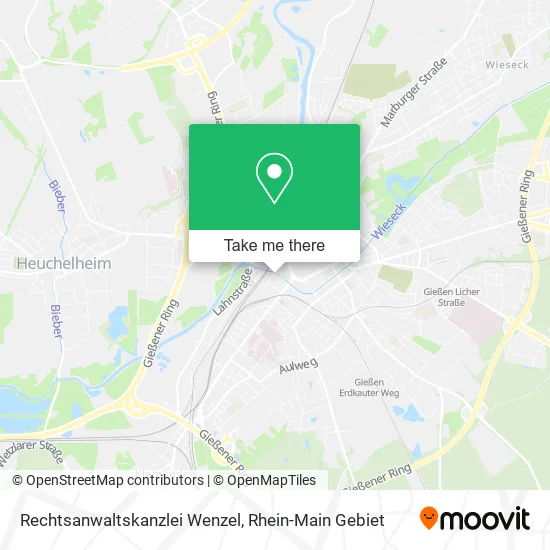 Карта Rechtsanwaltskanzlei Wenzel