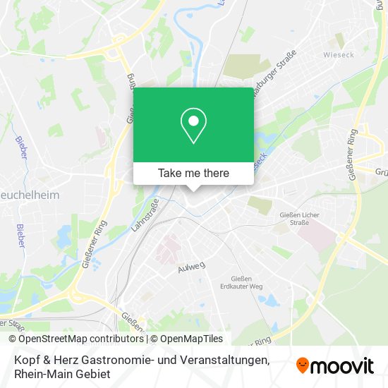 Kopf & Herz Gastronomie- und Veranstaltungen map