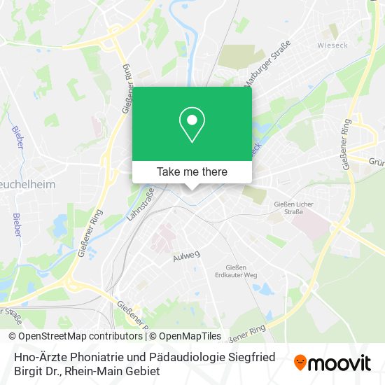 Hno-Ärzte Phoniatrie und Pädaudiologie Siegfried Birgit Dr. map