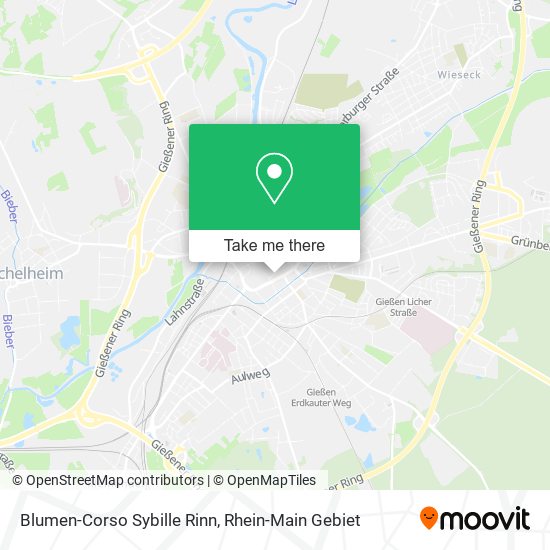 Blumen-Corso Sybille Rinn map