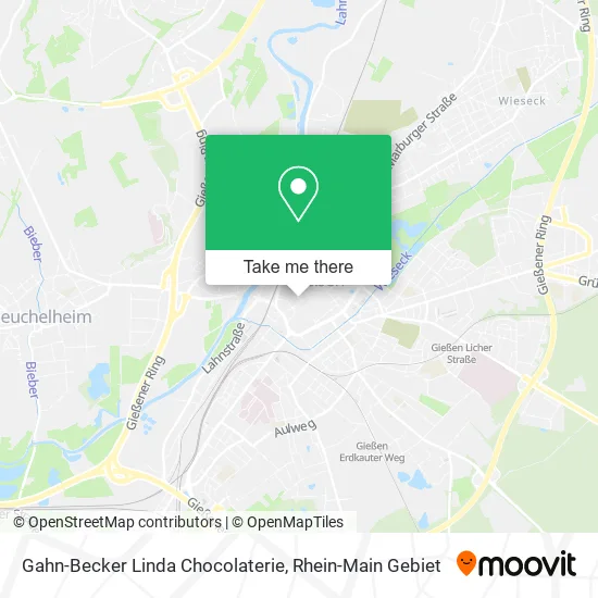 Карта Gahn-Becker Linda Chocolaterie