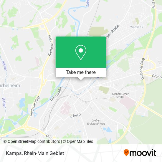 Карта Kamps
