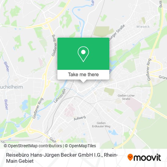 Reisebüro Hans-Jürgen Becker GmbH I.G. map