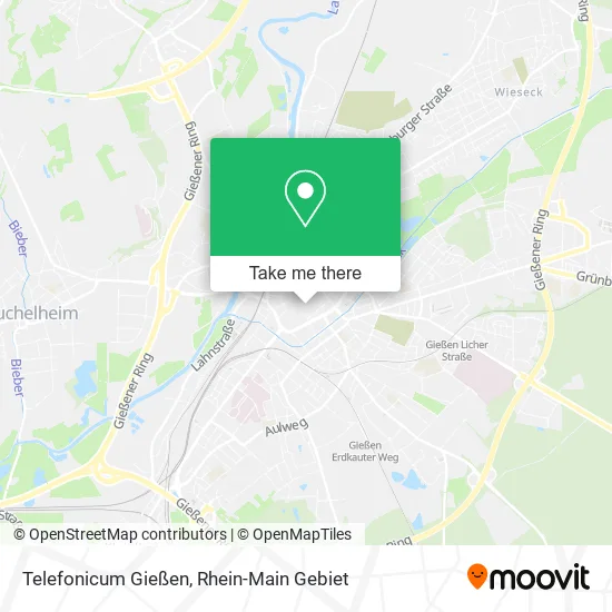 Карта Telefonicum Gießen