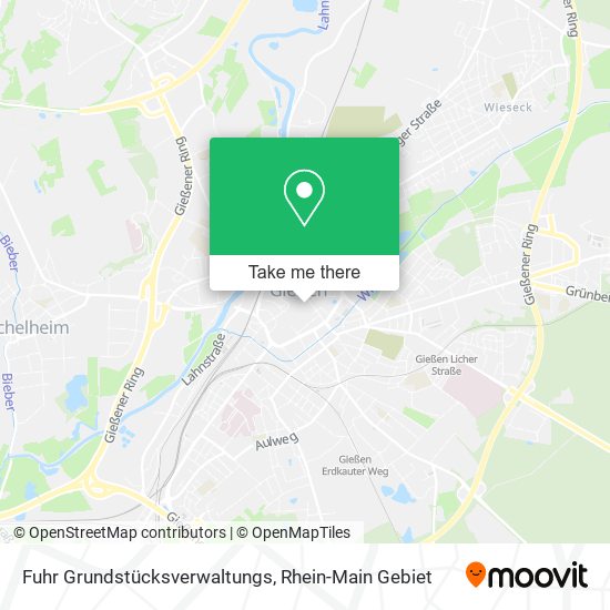 Fuhr Grundstücksverwaltungs map